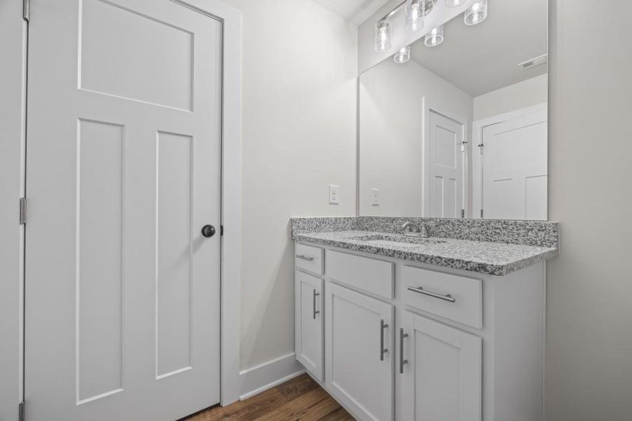 Furnished interior view inside a new home in , Hartwell (Image 15).