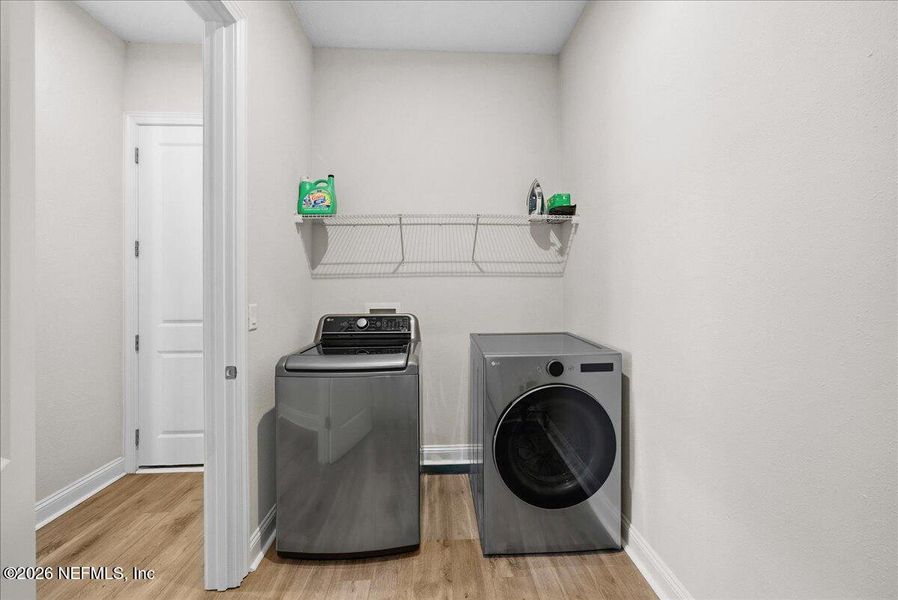 Furnished interior view inside a new home in , St. Johns (Image 50).