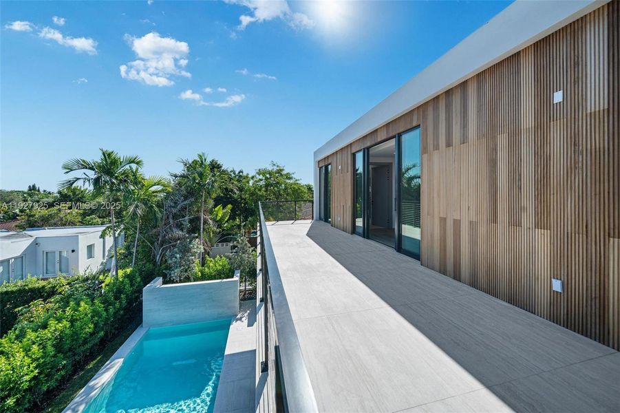 Exterior details and patio area of a home in , Surfside (Image 36). Exterior details and patio area of a home in , Surfside (Image 36).