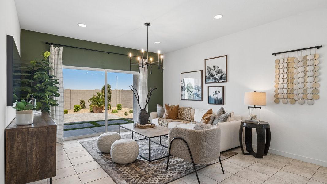 Furnished interior view inside a new home in Western Crossing, Florence (Image 10).