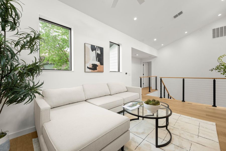 Furnished interior view inside a new home in , Austin (Image 14).