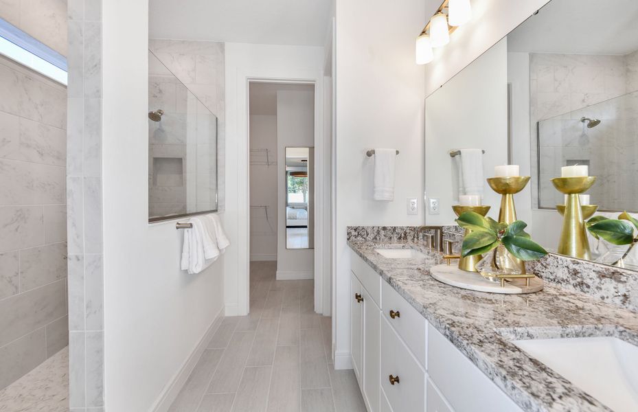 Furnished interior view inside a new home in Spencer Glen, Riverview (Image 2).