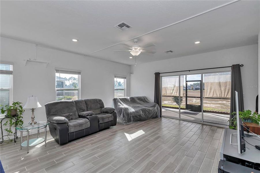 Furnished interior view inside a new home in Liberty Village: Liberty Village - Phase One, Ocala (Image 32). Furnished interior view inside a new home in Liberty Village: Liberty Village - Phase One, Ocala (Image 32).