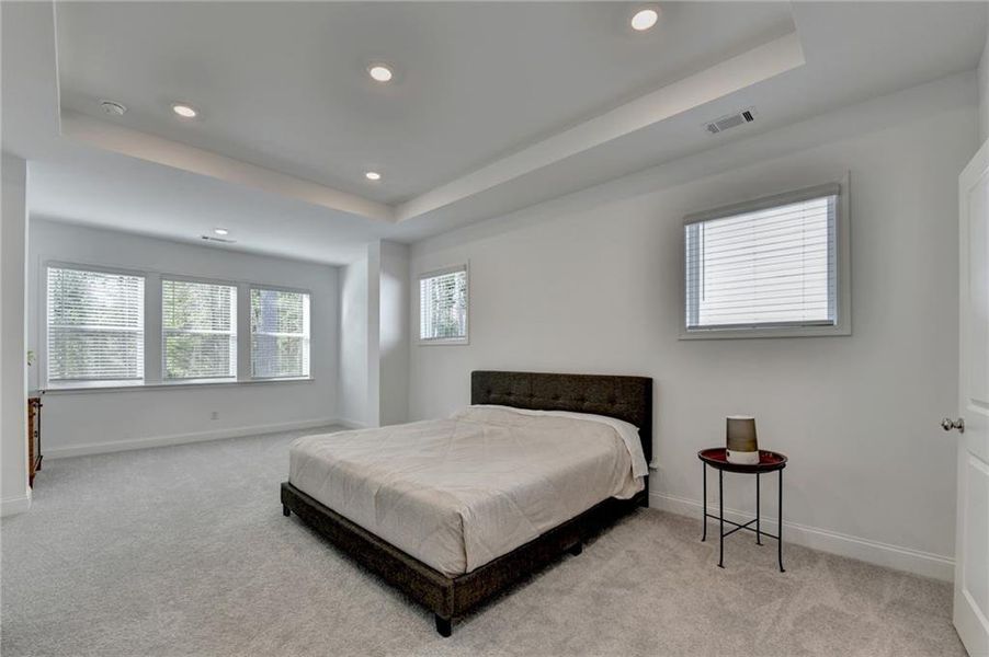 Furnished interior view inside a new home in Bailey Fence, Dacula (Image 47).