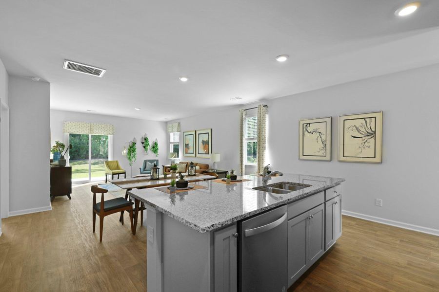 Furnished interior view inside a new home in , Summerville (Image 13). Furnished interior view inside a new home in , Summerville (Image 13).