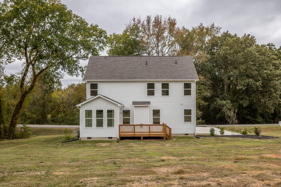 Exterior details and patio area of a home in Browning Mill, Wendell (Image 25).