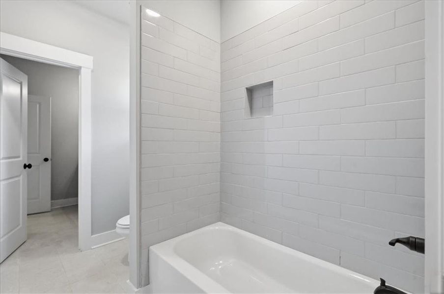 Furnished interior view inside a new home in , Statham (Image 34).