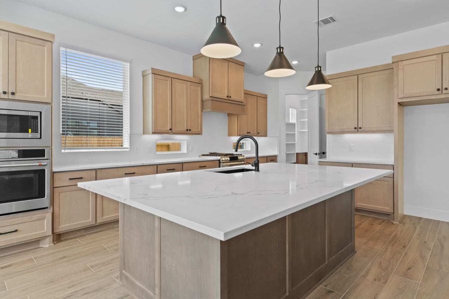 Furnished interior view inside a new home in Fulshear Lakes, Fulshear (Image 12). Furnished interior view inside a new home in Fulshear Lakes, Fulshear (Image 12).