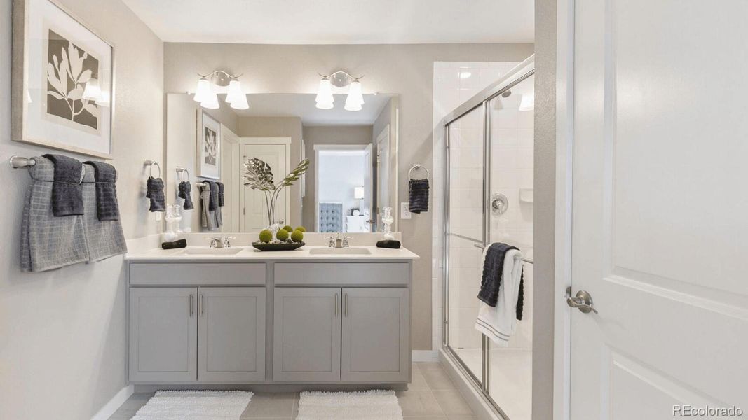 Furnished interior view inside a new home in Sky Ranch, Watkins (Image 13).