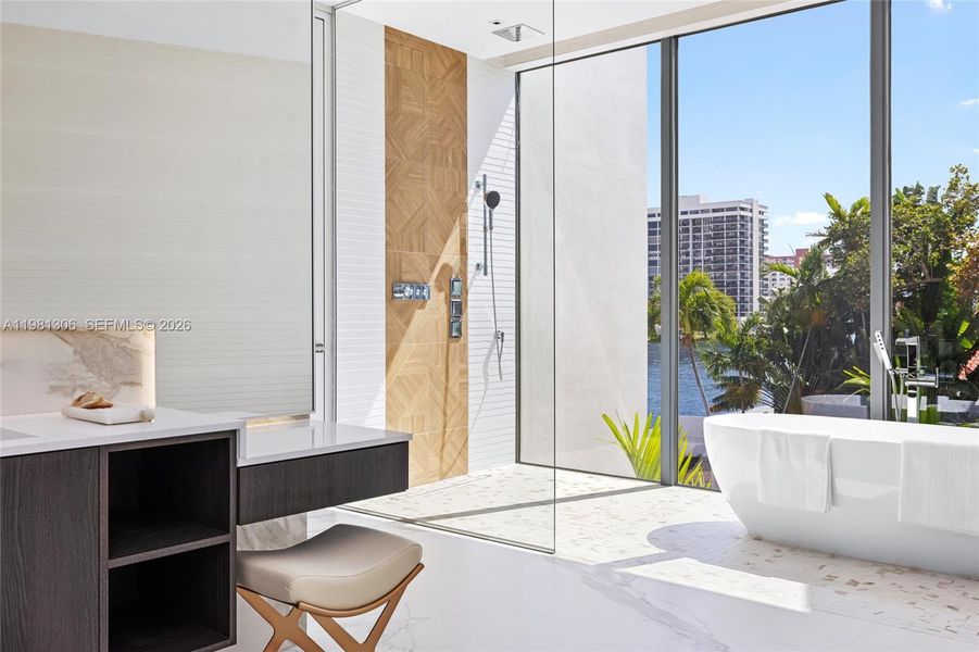 Exterior details and patio area of a home in , Hallandale Beach (Image 35).