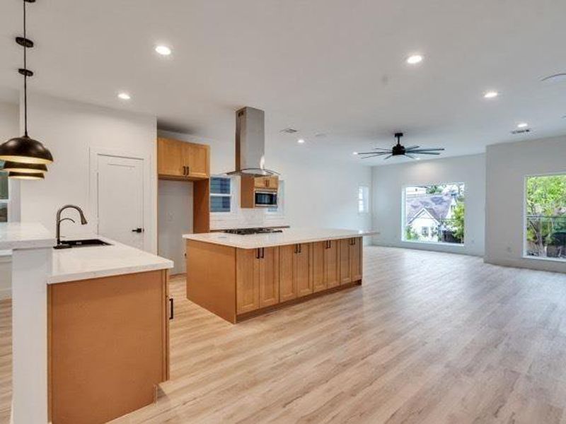 Furnished interior view inside a new home in , Houston (Image 14). Furnished interior view inside a new home in , Houston (Image 14).