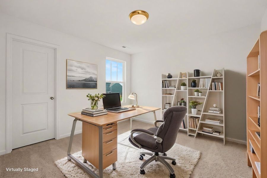 Furnished interior view inside a new home in Masons Mill, Erwin (Image 12).