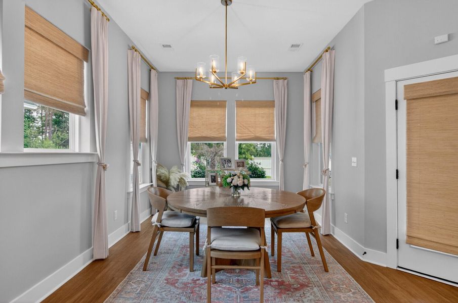 Furnished interior view inside a new home in , Summerville (Image 13).