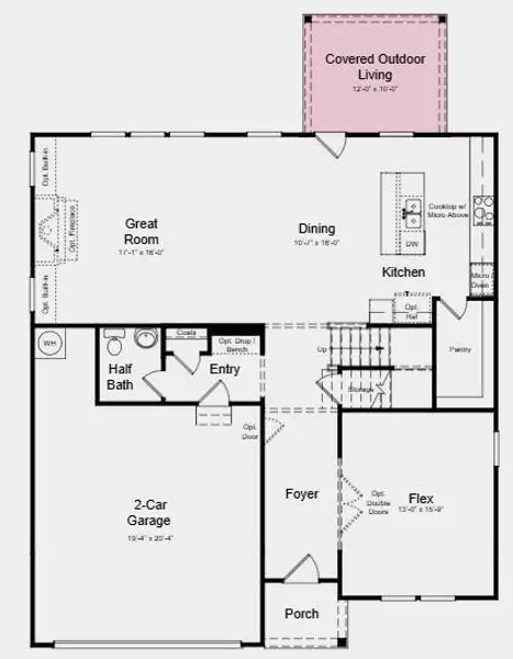2D floor plan layout of this home in Dreycott, Lawrenceville, GA (Image 3). 2D floor plan layout of this home in Dreycott, Lawrenceville, GA (Image 3).