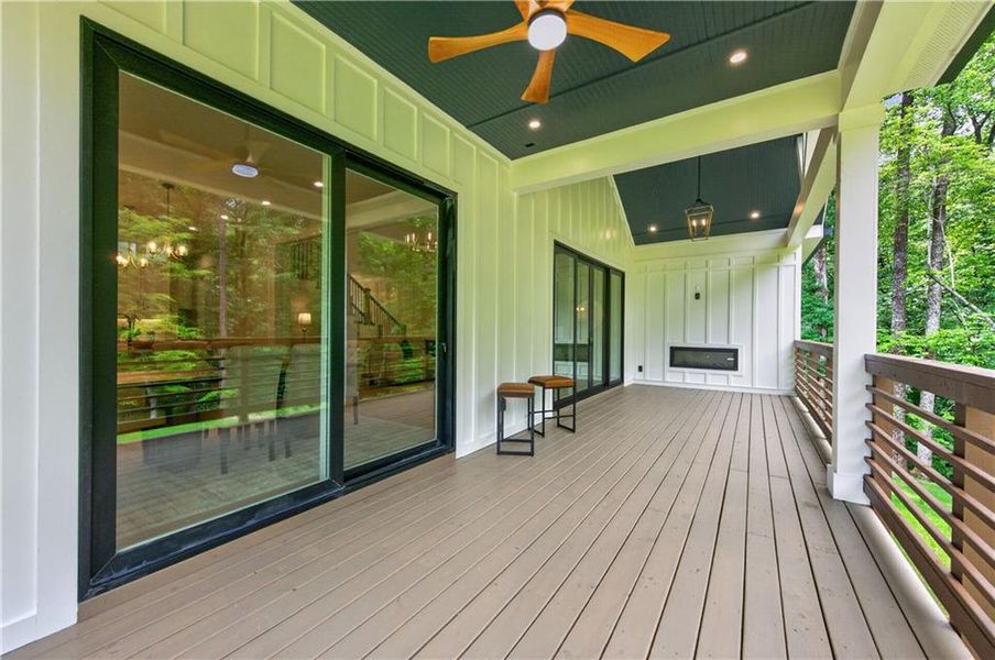 Exterior details and patio area of a home in , Cumming (Image 4). Exterior details and patio area of a home in , Cumming (Image 4).