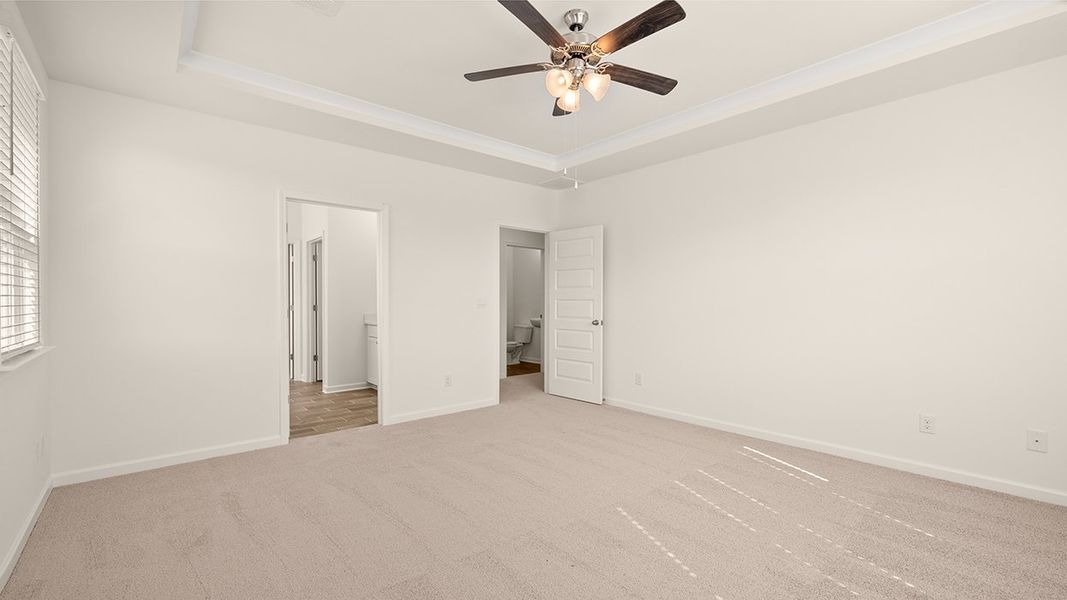 Spacious, unfurnished interior of a new home in Westland, Bogart (Image 20).