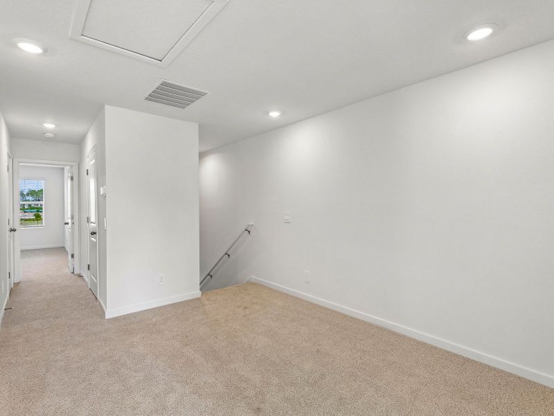 Spacious, unfurnished interior of a new home in Parkside at Shearwater, St. Johns (Image 9). Spacious, unfurnished interior of a new home in Parkside at Shearwater, St. Johns (Image 9).