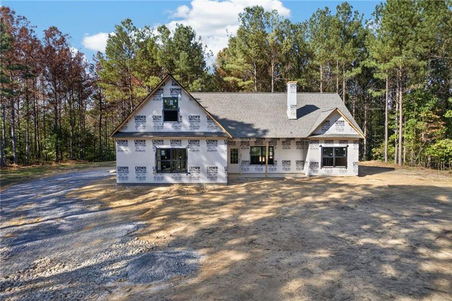 In-progress construction of a new home in , Rockmart, GA (Image 28).