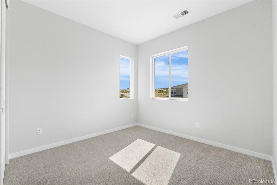 Spacious, unfurnished interior of a new home in Portrait at The Canyons, Castle Pines (Image 23).