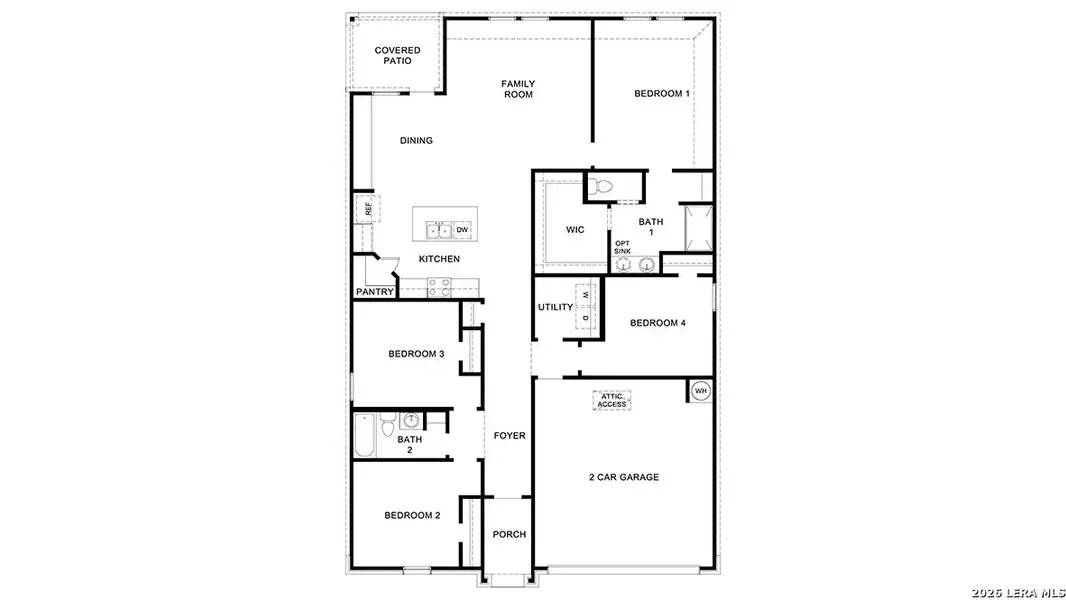 2D floor plan layout of this home in Veranda, San Antonio, TX (Image 2). 2D floor plan layout of this home in Veranda, San Antonio, TX (Image 2).