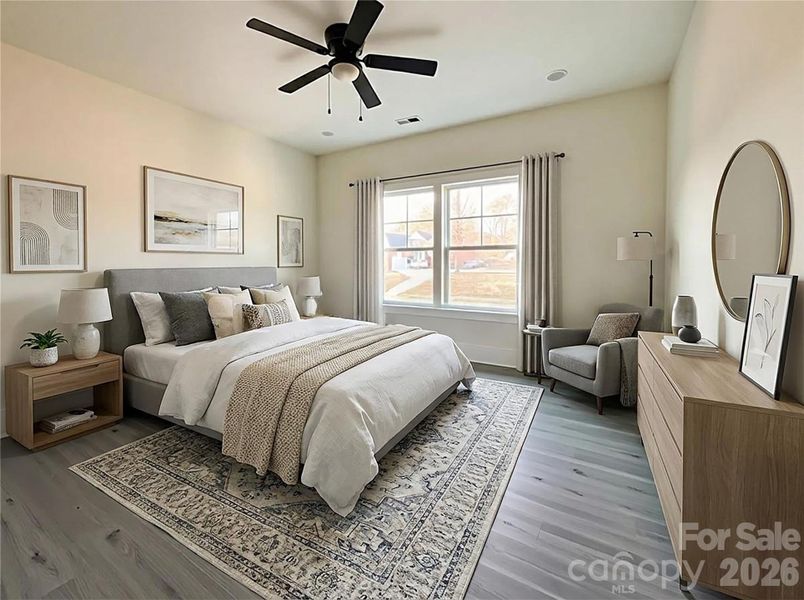 Furnished interior view inside a new home in , Wadesboro (Image 8).