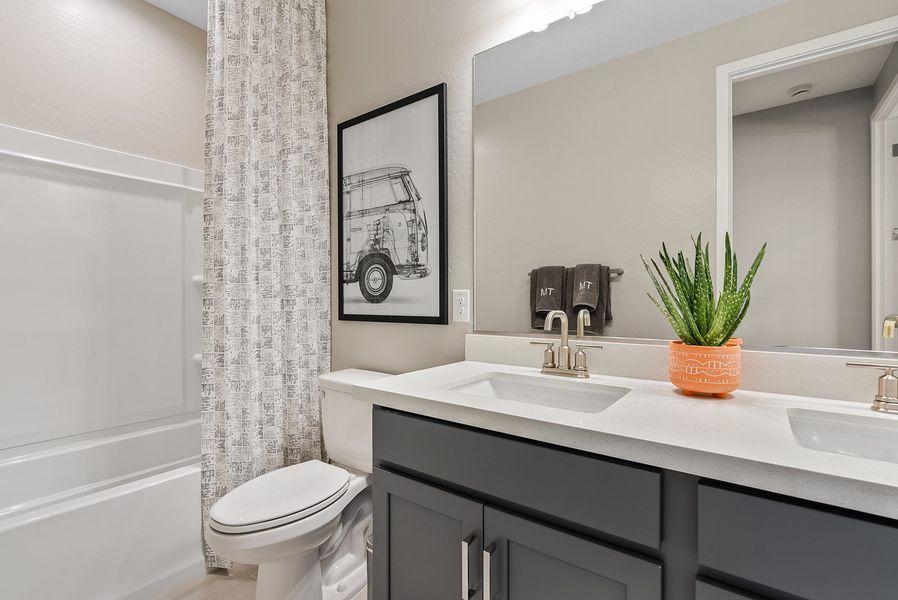 Furnished interior view inside a new home in Artisan at Asante, Surprise (Image 19).