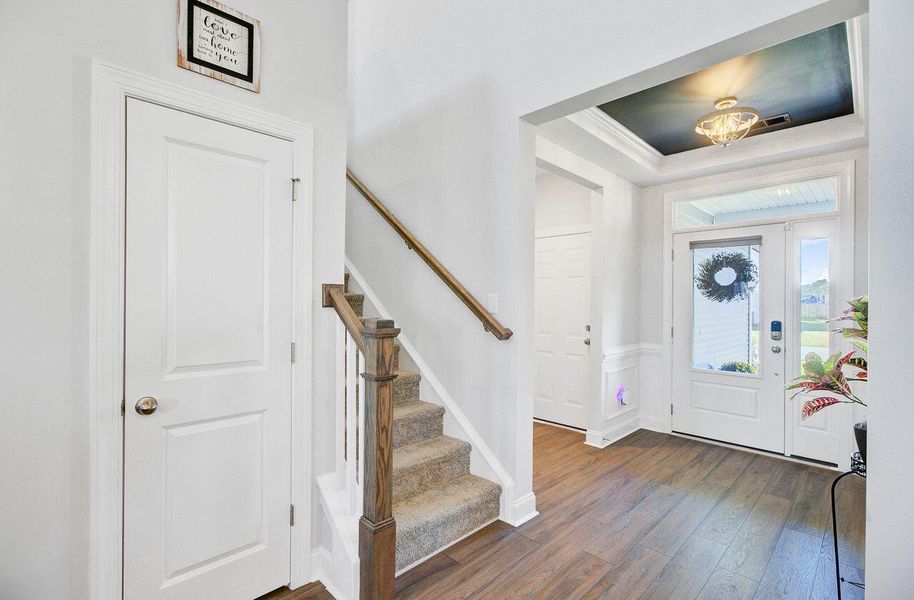 Furnished interior view inside a new home in Oakley Pointe, Moncks Corner (Image 10).