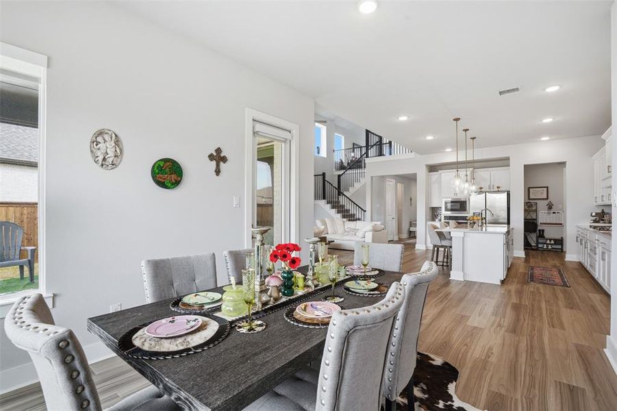 Furnished interior view inside a new home in Somerset Park, Rockwall (Image 26).