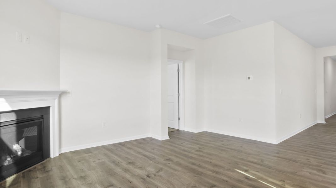 Spacious, unfurnished interior of a new home in Foxbank, Gray Court (Image 29). Spacious, unfurnished interior of a new home in Foxbank, Gray Court (Image 29).