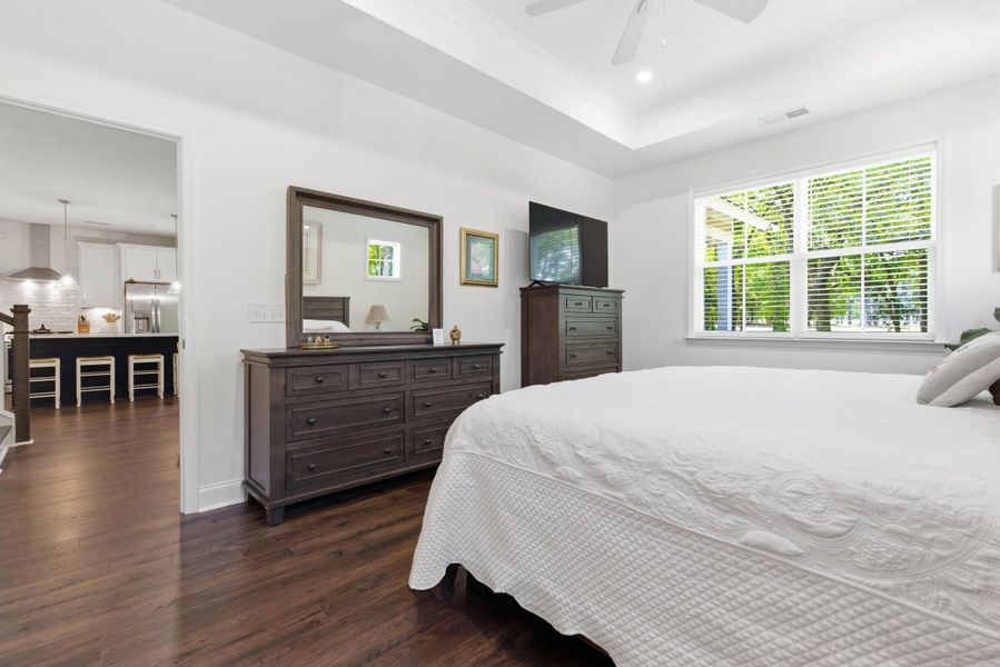 Furnished interior view inside a new home in , Santee (Image 14).