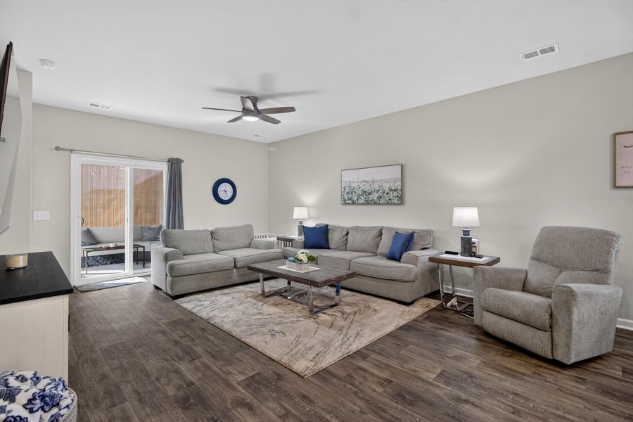 Furnished interior view inside a new home in Lindera Preserve at Cane Bay Plantation, Summerville (Image 13).