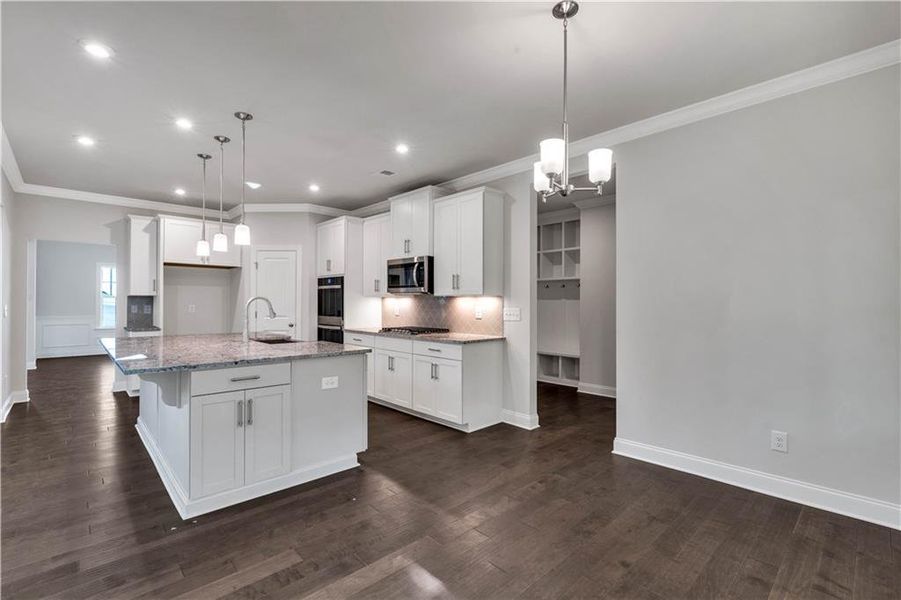 Furnished interior view inside a new home in Palmer Falls, Douglasville (Image 10).