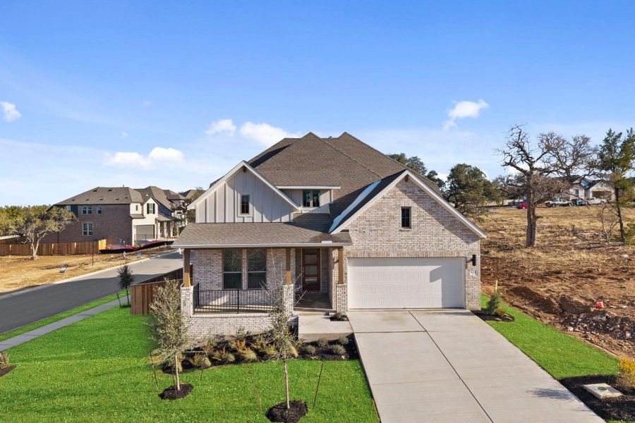 1444 Purple Petunia Lane - Schertz C Elevation 1444 Purple Petunia Lane - Schertz C Elevation