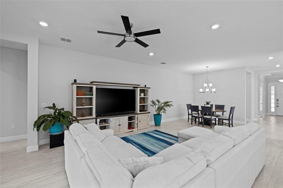 Furnished interior view inside a new home in , Palmetto (Image 7).