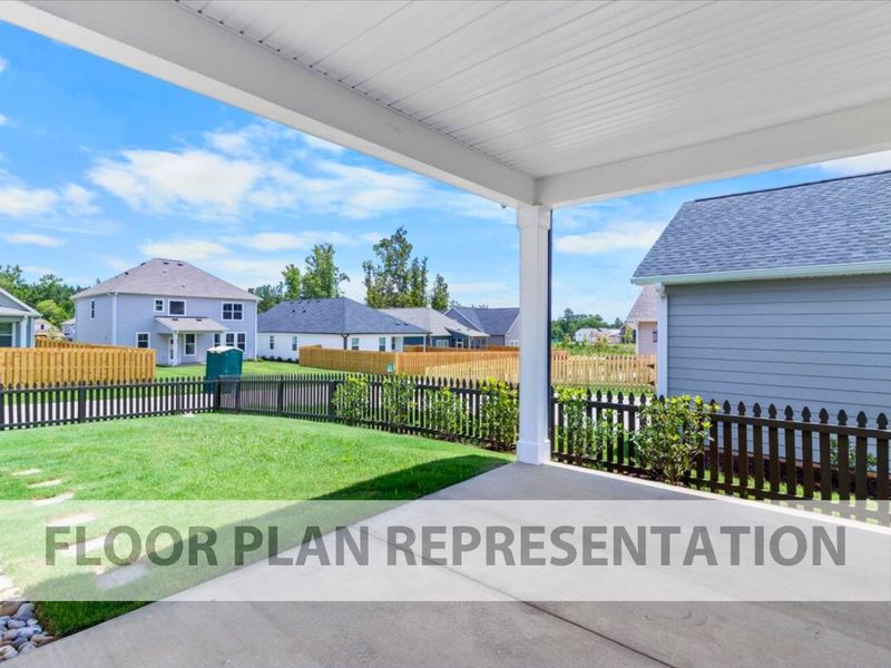 Robin Plan Covered Patio | Ivey Homes Robin Plan Covered Patio | Ivey Homes