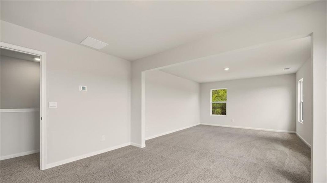 Spacious, unfurnished interior of a new home in Bridle Creek, Locust Grove (Image 21). Spacious, unfurnished interior of a new home in Bridle Creek, Locust Grove (Image 21).