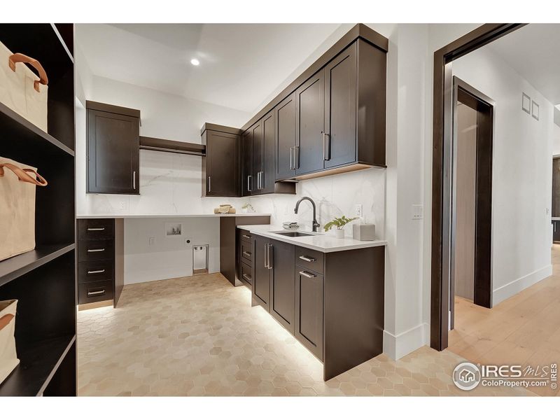 Furnished interior view inside a new home in , Fort Collins (Image 25).