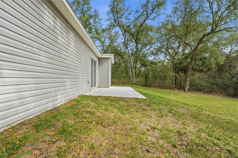 Exterior details and patio area of a home in , Ocklawaha (Image 4).