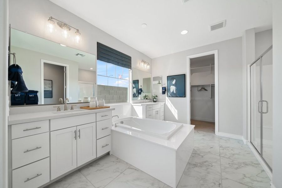 Furnished interior view inside a new home in Parkside, Avondale (Image 19).