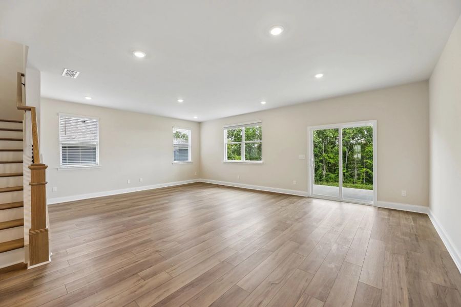 Dining Area & Living Room
