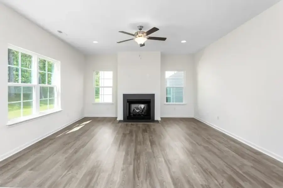 Spacious, unfurnished interior of a new home in Trinity Meadows, Trinity (Image 33). Spacious, unfurnished interior of a new home in Trinity Meadows, Trinity (Image 33).