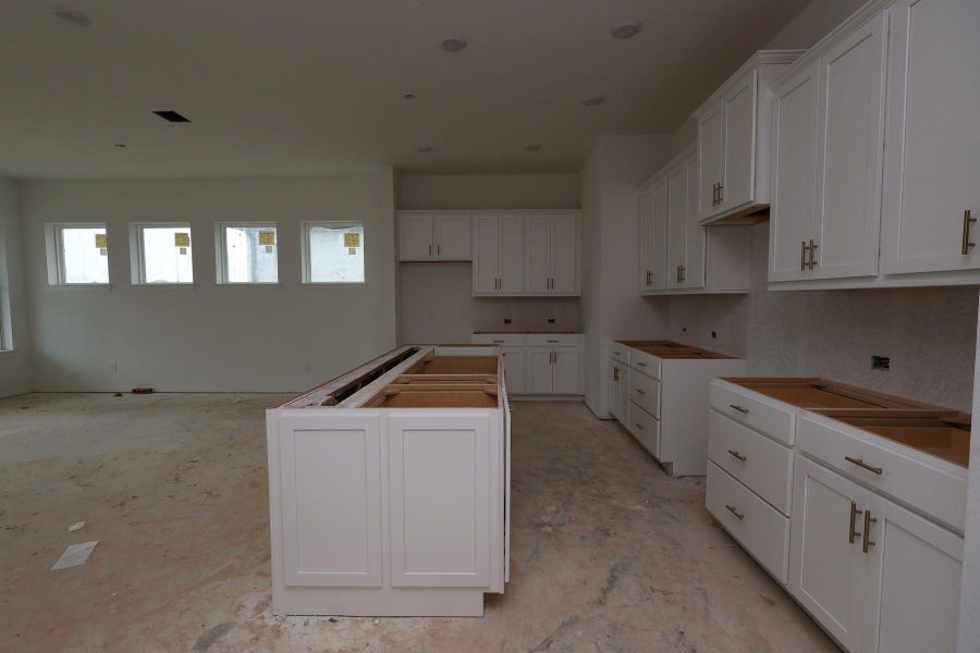 In-progress construction of a new home in The Grand Prairie - Retreat Collection, Hockley, TX (Image 5).