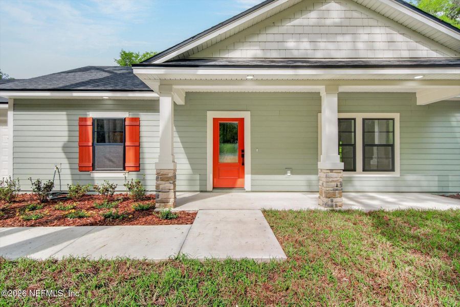 Exterior details and patio area of a home in , San Mateo (Image 24).