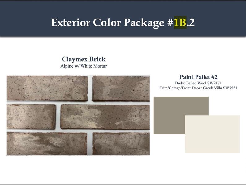 Sample of building materials used in homes in Sundance Cove, Crosby (Image 4). Sample of building materials used in homes in Sundance Cove, Crosby (Image 4).