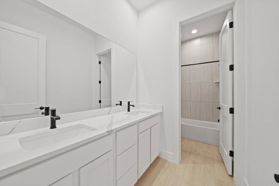 Furnished interior view inside a new home in Butlers Bend Estates, Pinehurst (Image 13).