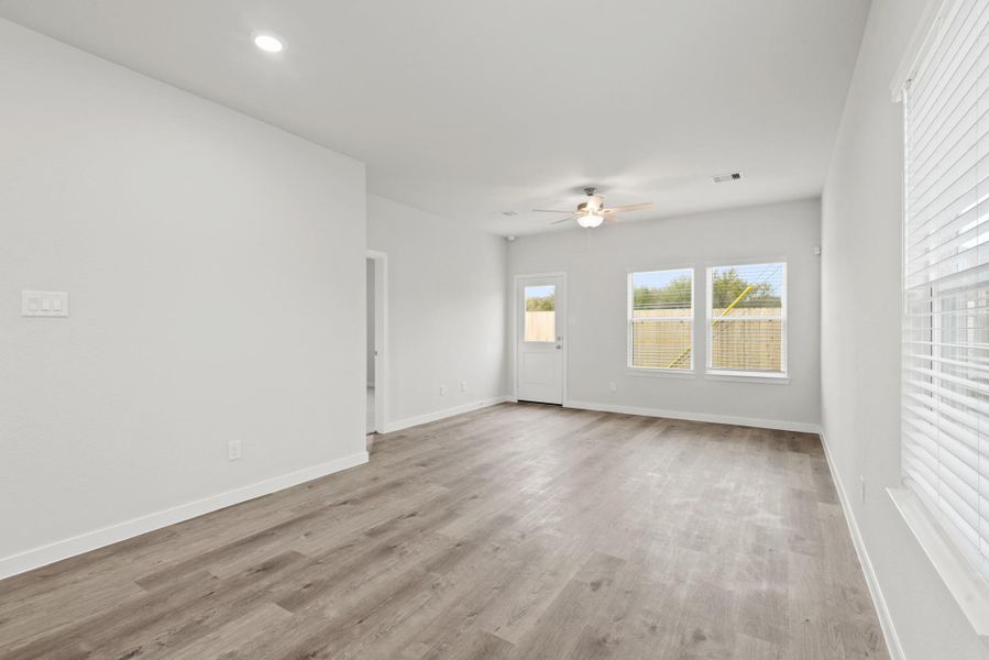 Spacious, unfurnished interior of a new home in Barrett Crossing, Crosby (Image 9).