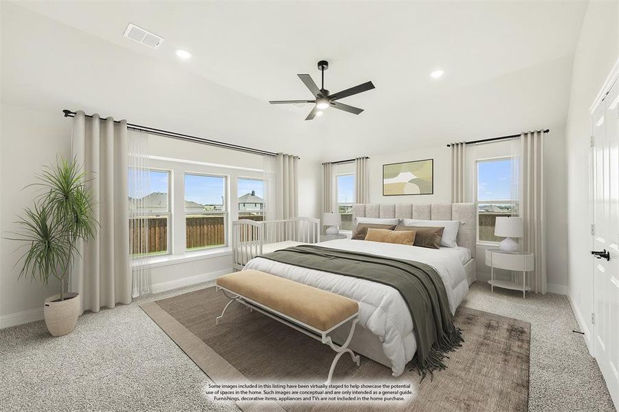 Furnished interior view inside a new home in Wildcat Ridge Phase 2 and 4, Godley (Image 17). Furnished interior view inside a new home in Wildcat Ridge Phase 2 and 4, Godley (Image 17).