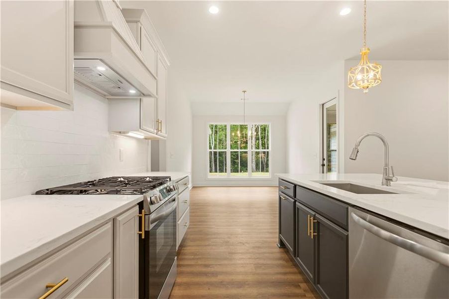Furnished interior view inside a new home in , Carrollton (Image 8).