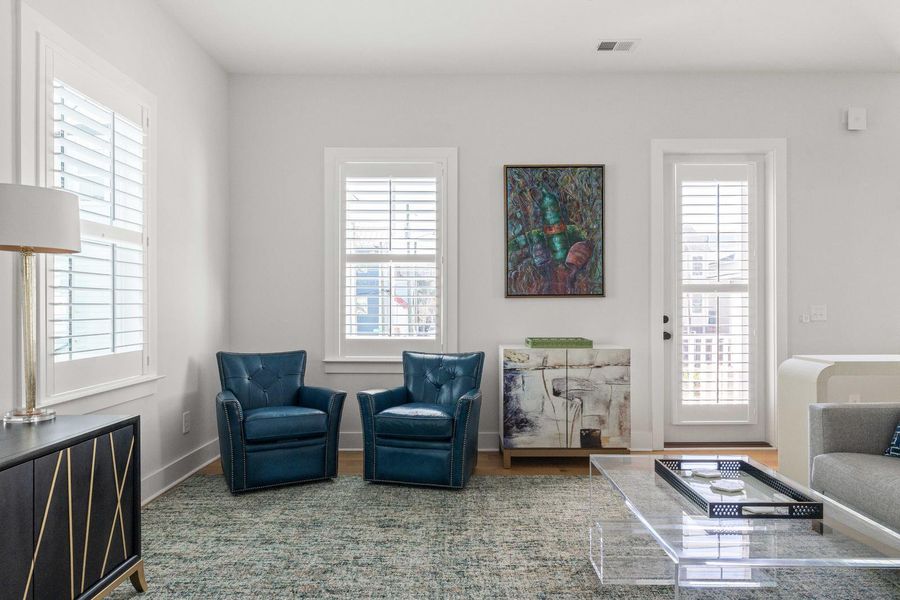 Furnished interior view inside a new home in , Charleston (Image 16).