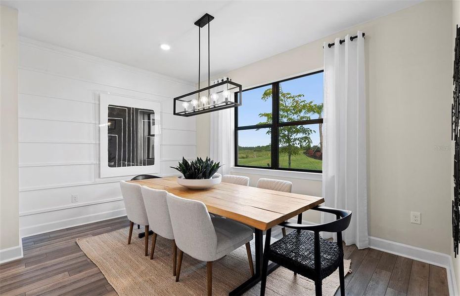 Furnished interior view inside a new home in Talon Preserve on Palmer Ranch, Nokomis (Image 22).
